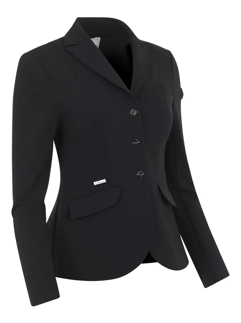 LeMieux Dynamique Show Jacket Ladies in Black-1